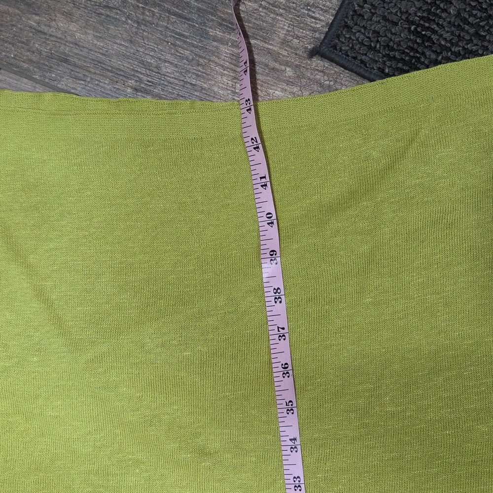 J. JILL Linen-Blend Tasseled Poncho - Picture 10 of 12